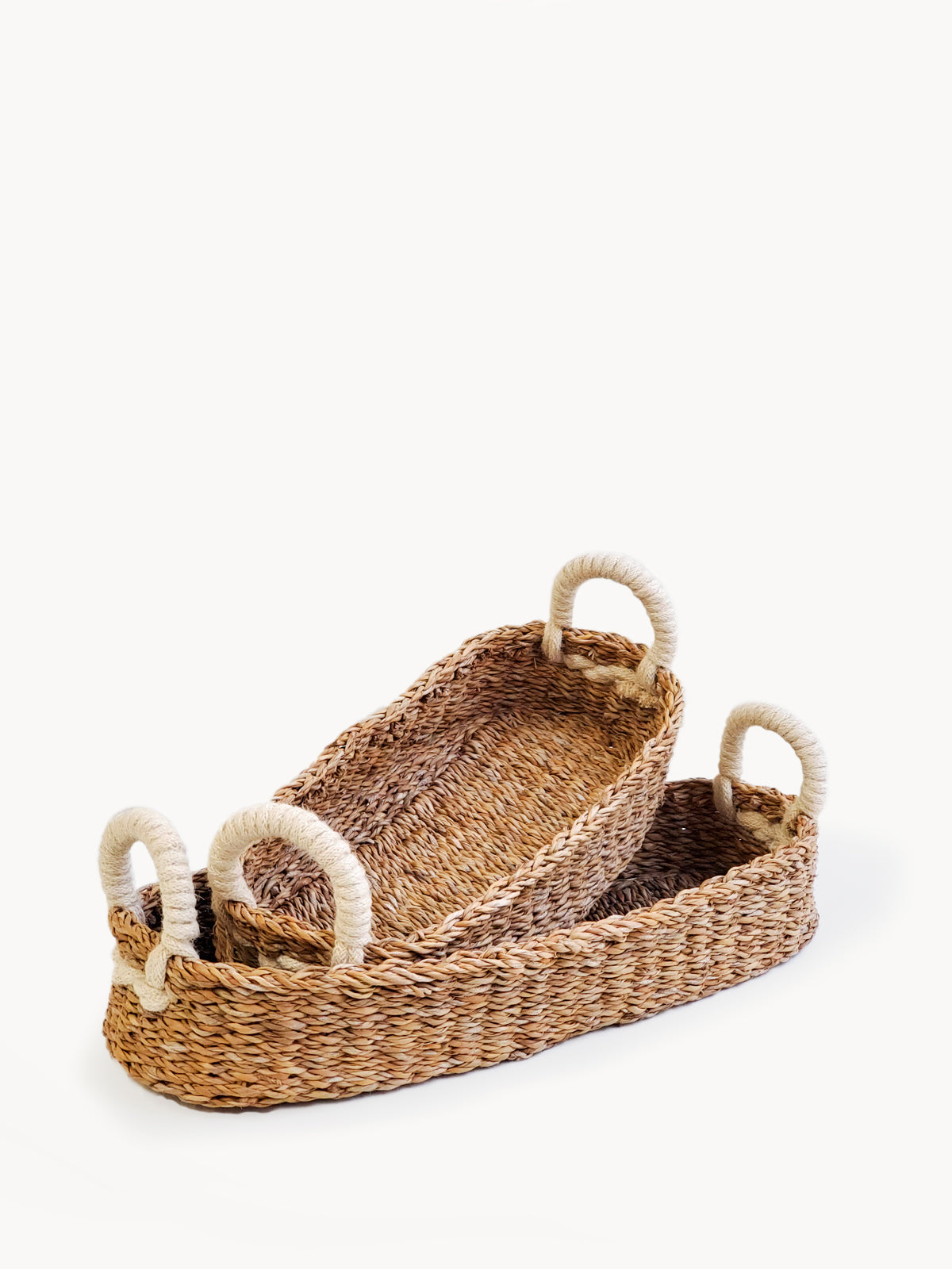 Handwoven Savar Seagrass Bread Basket