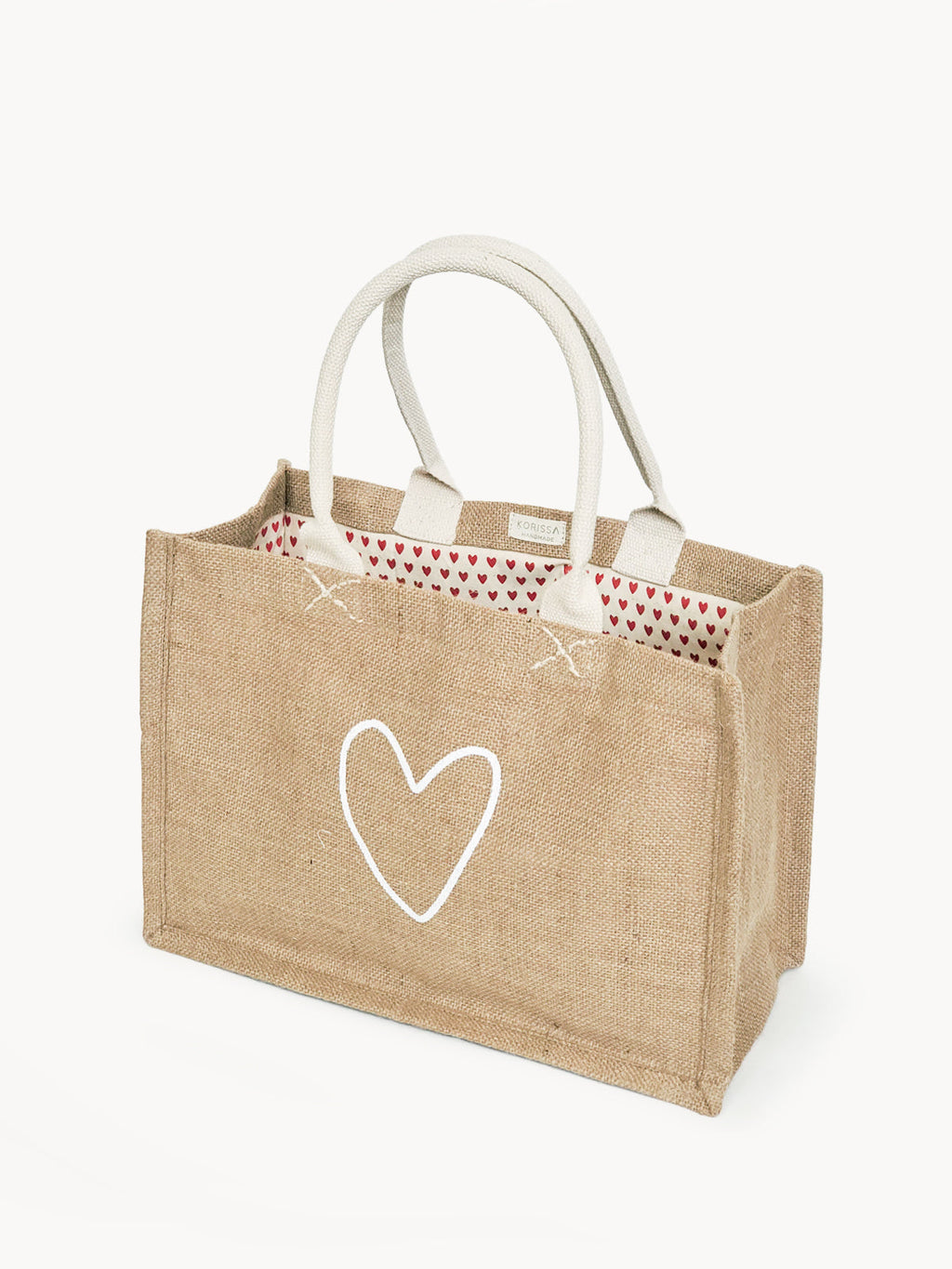 Reusable Jute Gift Bag – Love