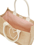Reusable Jute Gift Bag – Love