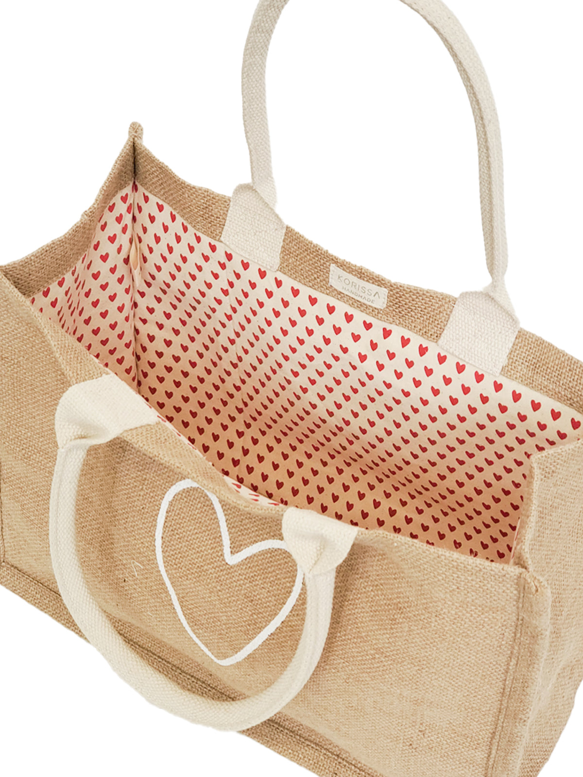 Reusable Jute Gift Bag – Love