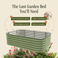 Modular Metal Raised Garden Bed – No Tools Needed