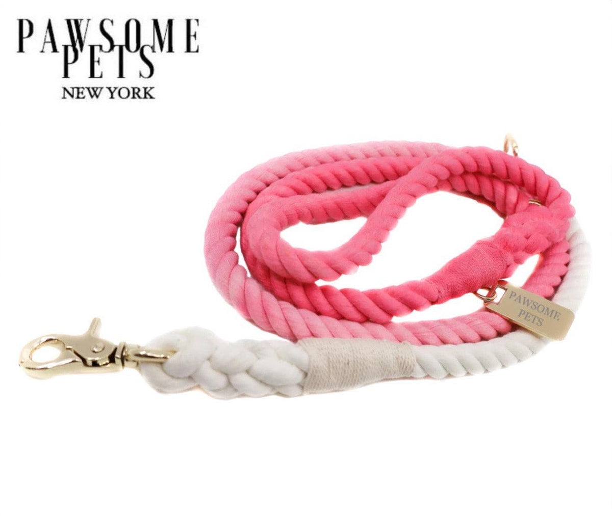 ROPE LEASH - FLAMINGO