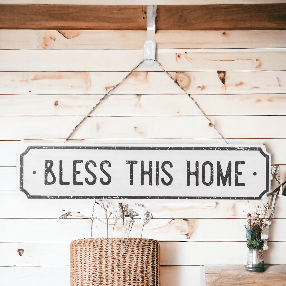 Farmhouse Wood Signs – Bless This Home / Eat Good Food