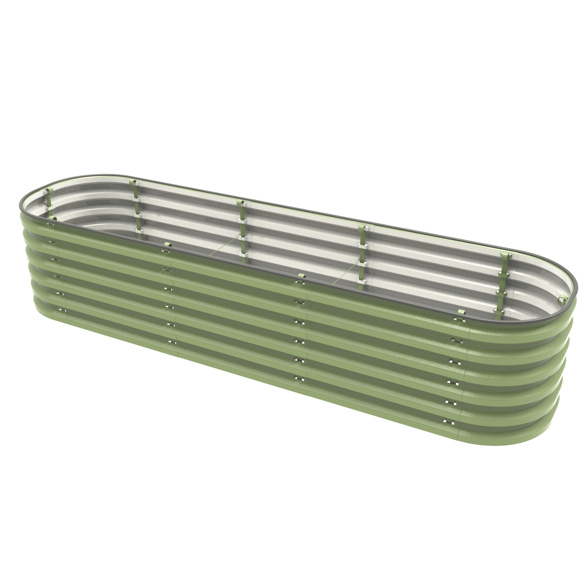 Modular Metal Raised Garden Bed – No Tools Needed