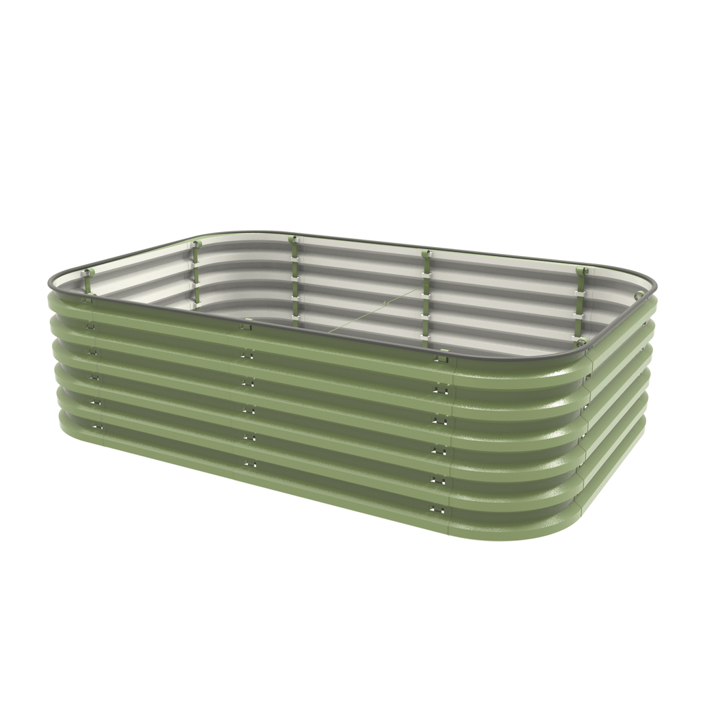 Modular Metal Raised Garden Bed – No Tools Needed