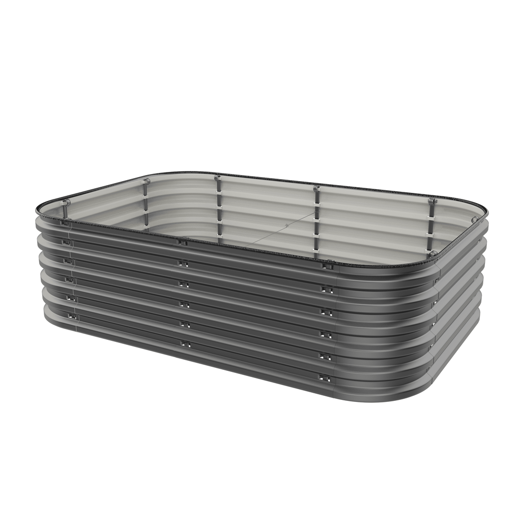 Modular Metal Raised Garden Bed – No Tools Needed