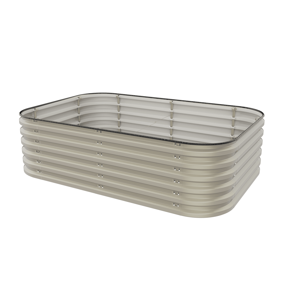 Modular Metal Raised Garden Bed – No Tools Needed