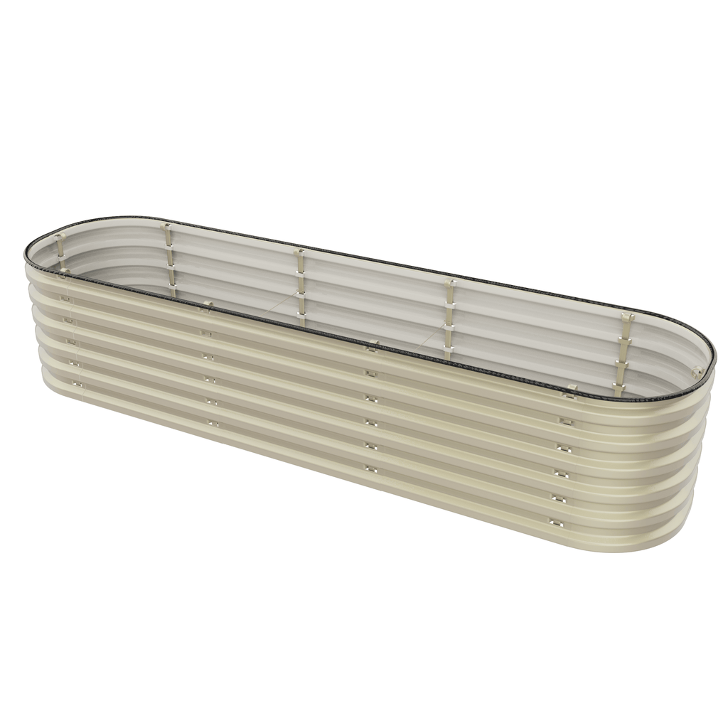 Modular Metal Raised Garden Bed – No Tools Needed