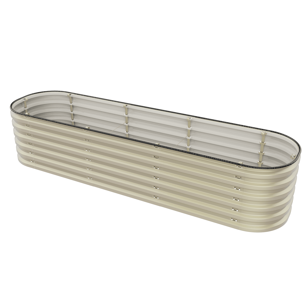 Modular Metal Raised Garden Bed – No Tools Needed