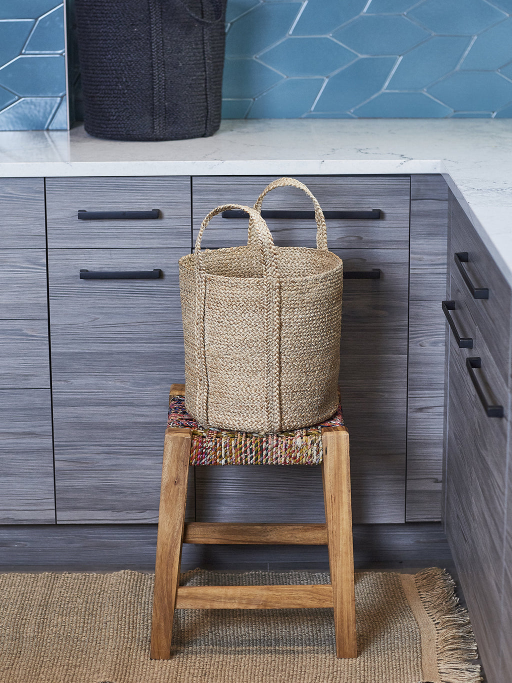 Natural Handwoven Kata Jute Basket