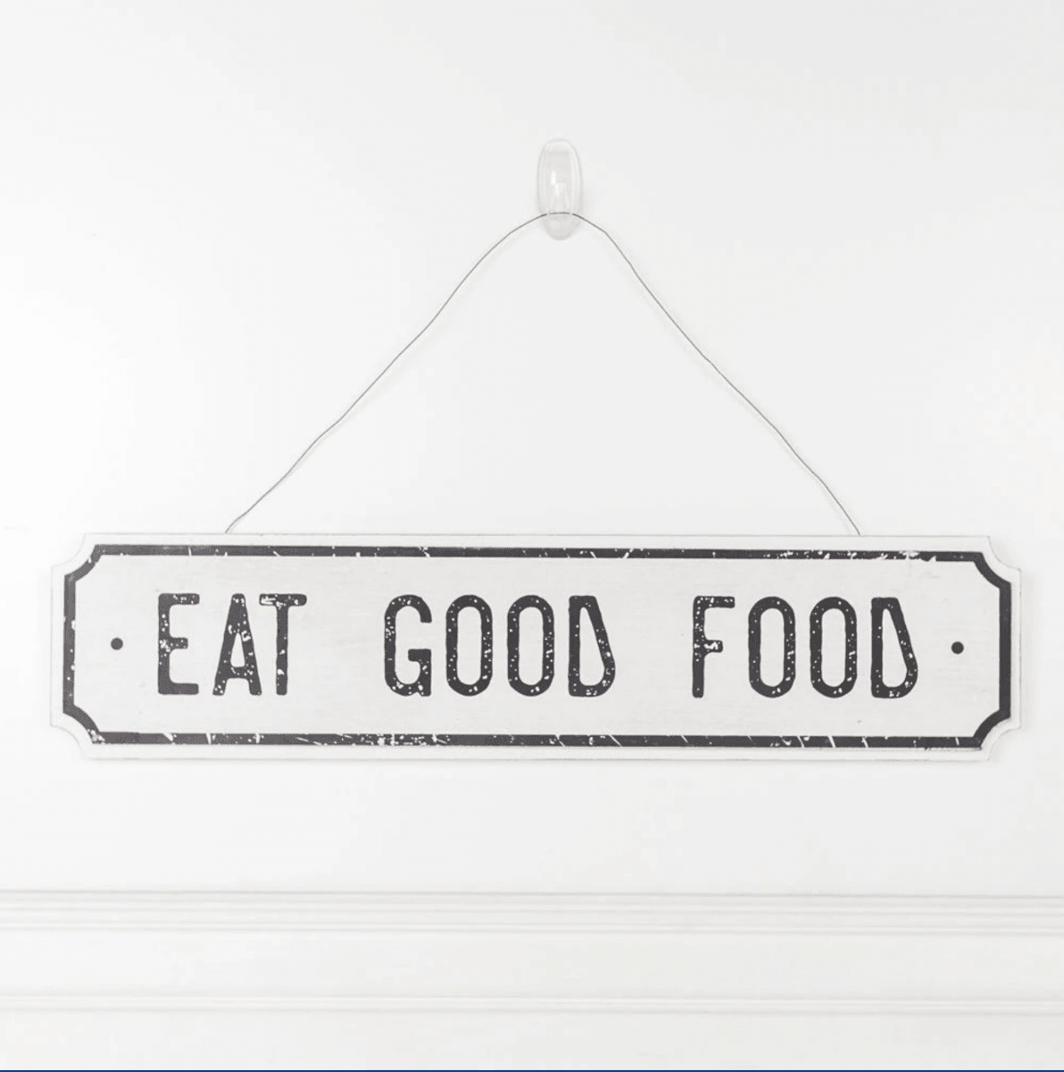 Farmhouse Wood Signs – Bless This Home / Eat Good Food
