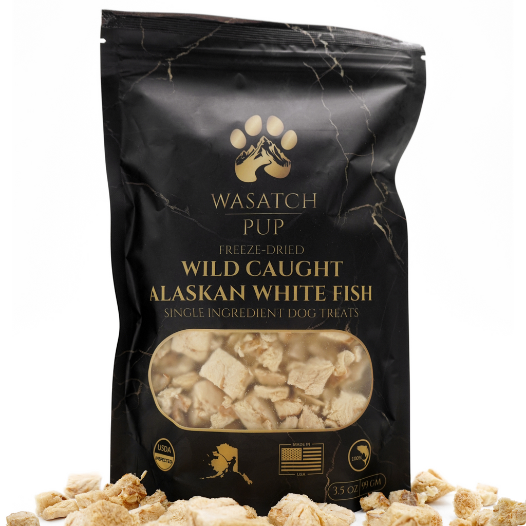 Freeze-Dried Alaskan Whitefish Dog Treats