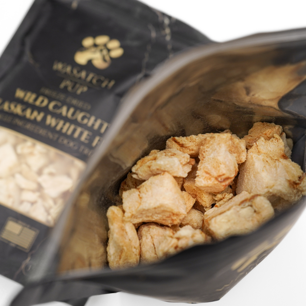 Freeze-Dried Alaskan Whitefish Dog Treats