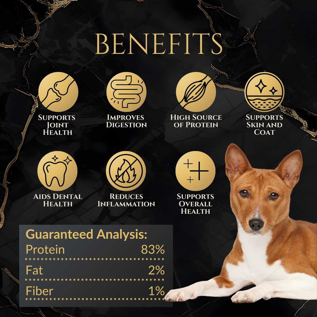 Freeze-Dried Alaskan Whitefish Dog Treats