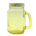 Ice-Cold Mason Jar Mug – Yellow