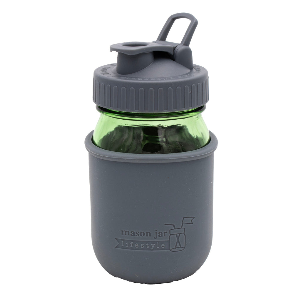 Silicone Sleeve for Regular Mouth Pint 16oz Mason Jars