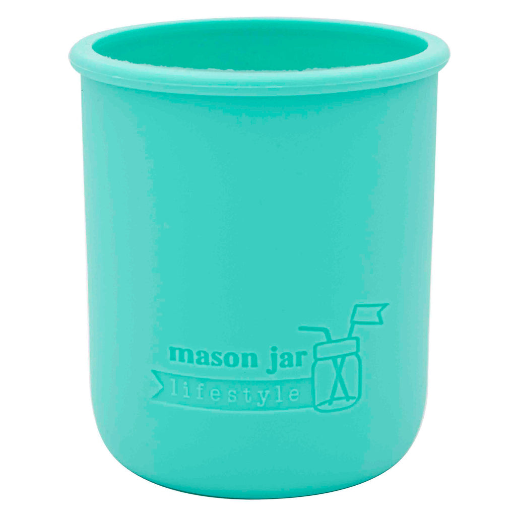 Silicone Sleeve for Wide Mouth Pint 16oz Mason Jars