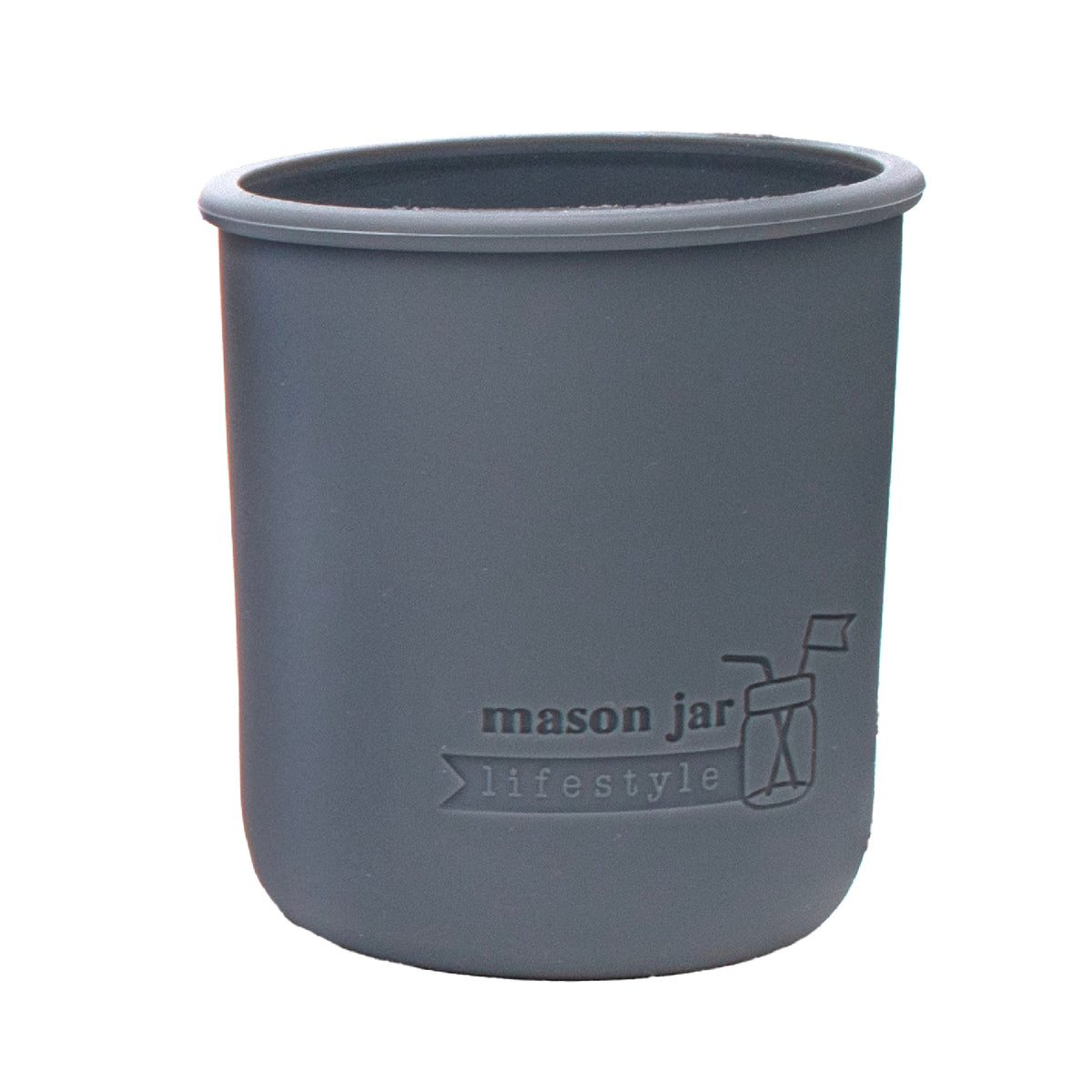 Silicone Sleeve for Wide Mouth Pint 16oz Mason Jars