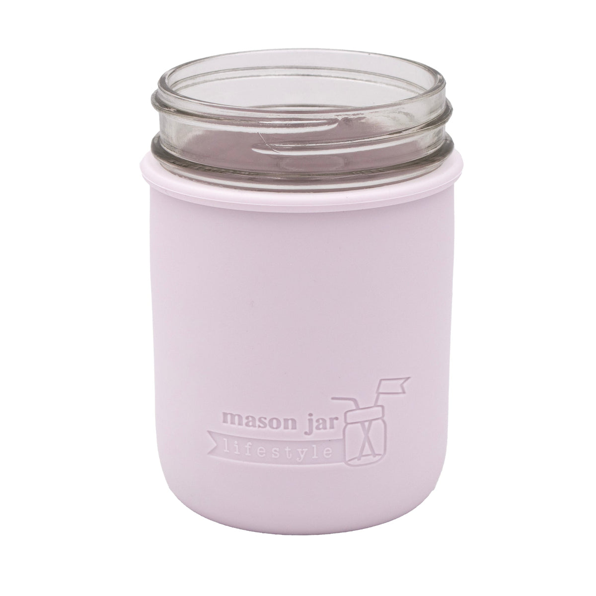 Silicone Sleeve for Wide Mouth Pint 16oz Mason Jars